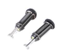 2 enchufes cilíndricos de entrada y salida de 6,35 mm, 1/4 de pulgada para bajo eléctrico, enchufe de extremo de clavija de entrada de cilindro duradero