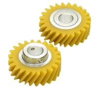2 engranajes helicoidales for batidora, compatibles con batidoras KitchenAid, repuestos W10112253
