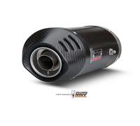 2 Escape Silenciador Kat MIVV Oval Carbono Yamaha Yzf 1000 R1 2004 > 2006
