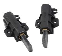 2 escobillas de carbón for motor de lavadora compatibles con Samsung WF80F5E2W4X WW80J5555DW WW80J5555FX 8 kg 1400 rpm, repuestos de carbón metálico