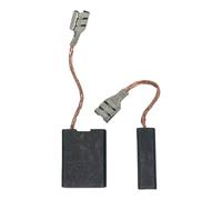 2 escobillas de carbón para fresadora Bosch GSF 100 A 1 607 014 171 + 178, 6,3 x 16 x 22 mm