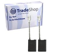 2 escobillas de carbón para motor Bosch GWS 21-180 JHV GWS 21-230 H GWS 21-230 JH GWS 21-230 JH GWS 21-230 HV GWS 21-230 JHV GWS 24-180 B GWS 24-180 H