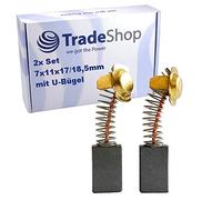 2 escobillas de carbón para motor Hitachi H41SD H45FRV H45MA H45MR H45MRY H45SA H45SB H45SB2 H45SR H50 H50SA HR45MR D13SA (2 unidades)