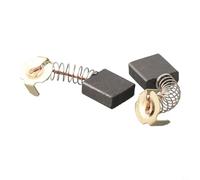 2 escobillas de carbón para motores eléctricos, 18 mm x 17 mm x 7 mm, piezas de repuesto compatibles con sierras circulares, taladros, amoladoras angulares, aspiradoras, motocicletas, sopladores y