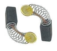 2 escobillas de carbón para sierra de calar Bosch GST 150 CE (3 601 E12 060), TN 2 604 321 913, 6 x 7 x 13 mm
