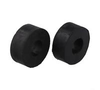 2 espaciadores de goma para barras de guía de apilamiento de peso, mangas absorbentes de golpes para equipos de fitness (20 mm)