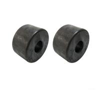 2 espaciadores de placa de peso, arandelas de goma que absorben los golpes, compatibles con barras guía de fitness de 19 mm de diámetro