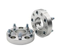 2 Espaciadores Rueda 15/20/25/30/40 Mm PCD 5x114,3 CB 64,1 Mm Adaptadores Compatibles Con Para Civic Para Accord Para CRV Serie Universal M12XP1.5. Espaciadores Ruedas(2PCS 20mm Silver)