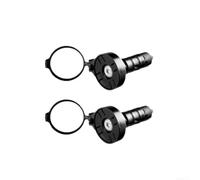 2 espejos retrovisores para bicicletas con capacidad de rotación de 360 grados y mecanismo de montaje de ajuste seguro de tornillo