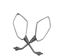 2 Espejos retrovisores para Motocicleta eléctrica, convexos, Laterales Traseros, de 8 mm y 10 mm. Espejo Modificado(10mm Screw 2pcs)