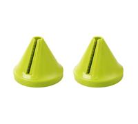 2 Espiralizadores De Verduras, Cortador En Espiral De Verduras De Mano, Cortador En Espiral De Calabacín En Forma De Embudo, Fabricante Manual De Fideos De Calabacín, Rallador De Cocina