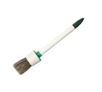 2 estilos de cepillo de limpieza de neumáticos lubricante de neumáticos redondo para cepillo de cabeza de coche interior exterior salida Porta Lube - aplicador