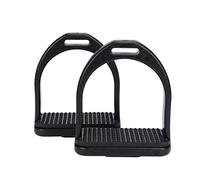 2 estribos para caballo de seguridad ligera para montar en inglés, 11,8 x 11 cm (para adultos)