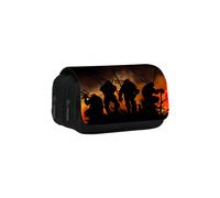 (2) Estuche para lápices de doble capa con diseño de las Tortugas Ninja Mutantes Adolescentes, organizador