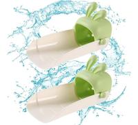 2 Extensiones de grifo de agua de caricatura dulce: extensión de