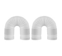 2 extractores de aire acondicionado portátiles, universales, tubulares, de 5 pulgadas, con salida de