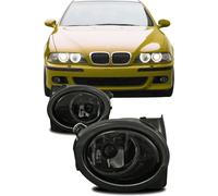 2 Faros Antiniebla SET Negro Smoke Halógenos Para BMW 3 E46 5 E39 M
