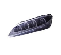 2 faros delanteros compatibles con Mazda 6 2003-2014, kit de luces Angel Eyes de xenón, luces antiniebla y luces de circulación diurna.(5000K)