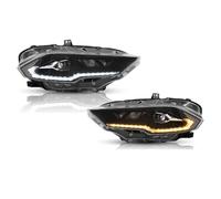 2 Faros Delanteros LED De 12 V para Coche, Luces De Giro DRL Delanteras para Ford para Mustang 2018, 2019, 2020 Y 2021. Coche Faro Principal Montaje