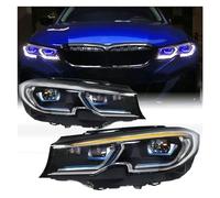 2 faros delanteros nuevos Compatible con BMW G20 Serie 3 G28 2019 2020 2021, accesorios, conjunto de luces de señal de giro DRL auxiliares delanteras(Without Blue L-ed)