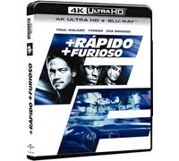 2 Fast 2 Furious [4K Ultra HD + Blu-ray] Starring Paul Walker, Tyrese, Eva Mendes (Fast and the Furious 2) [Spanish Artwork]