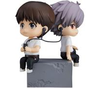 2 figuras móviles de Nagisa Kaworu Ikari Shinji de 10 cm, piezas intercambiables, colección de decoración de escritorio