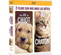 2 films sur nos amis les bêtes : Une vie de chiot + Une vie de chaton [Francia] [Blu-ray]