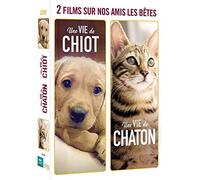 2 films sur nos amis les bêtes : Une vie de chiot + Une vie de chaton [Francia] [DVD]