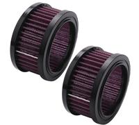 2 filtros de admisión de aire de repuesto universales para motocicleta