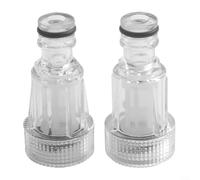 2 filtros de agua para lavadora de coches para accesorios de conexión de alta presión K2 (2 unids)