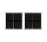 2 filtros de agua para refrigerador de carbón activado para Samsung para LG para haier - Eliminación eficiente de olores fácil de instalar, cartucho negro compatible con DA29-10105J 5231JA2010B