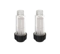 2 filtros de agua Trade-Shop (3/4") compatibles con Einhell, Black & Decker, Bosch, Stihl, Nilfisk, Parkside, limpiador de alta presión