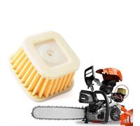 2 filtros de aire de repuesto compatibles con motosierras Husqvarna 572 XP XPG 25 malla de nailon plisado para una filtración eficiente números de pieza 596762302 596762301 575526601