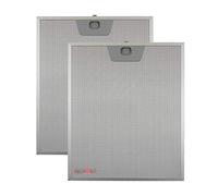 2 filtros de aluminio para campana Faber, 253 x 300 x 8 mm