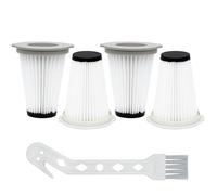 2 filtros de aspiradora para Einhell TE-SV 18 Li - Filtro plegable lavable de repuesto para aspiradora inalámbrica de larga duración, incluye cepillo de limpieza, apto para modelo 2347180 (2)