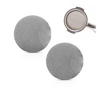 2 filtros de café, separador de agua de espresso, separador de agua secundario, colador portátil para puck, filtro de café reutilizable