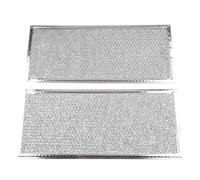 2 filtros de grasa para campana extractora, repuesto de malla de aluminio para W10208631A WB06X10596, filtro reutilizable para ventilador de estufa de 13.3 x 5.7 pulgadas