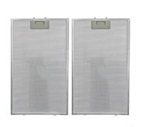 2 filtros de malla de metal para campana extractora HOWDENS LAMONA de 460 x 260 mm LAM2501 diseñados para captura de grasa y flujo de aire