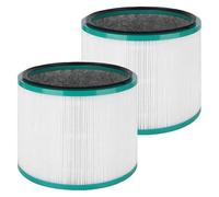 2 Filtros de Repuesto Compatible con Dyson Tower Purifier Pure Cool Link TP01, TP02, TP03, AM11, BP01, Filtro Hepa de Carbón Activo Filtración en 3 Etapas - 968126-03
