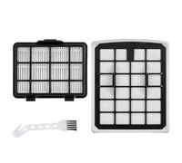 2 filtros de repuesto compatibles con aspiradora Eureka NEN180 NEN186BL sin bolsa, 1 elemento de filtro de taza de polvo, 1 filtro HEPA, 1 cepillo de limpieza