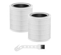 2 filtros de repuesto Core 400S para purificador de aire Levoit Core 400S, filtro HEPA 3 en 1 H13 y filtro de carbón activo con prefiltro y filtro de carbón activo Core 400S-RF Pollen para alérgicos