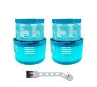2 filtros de repuesto HEPA Gen5detect compatibles con Dyson Gen5detect Absolute inalámbrico aspiradora, piezas de repuesto lavables, accesorios de filtro Hepa, con cepillo de limpieza