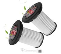 2 filtros de repuesto HEPA y 1 cepillo pequeño para aspiradoras Bosch Unlimited Gen2 Serie 8, compatible con modelos 12036642 y 12023349 (blanco)