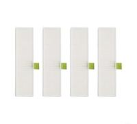 2 filtros de repuesto lavables para aspiradora Roborock Explorer 60 RR7427 RR7447 RG7447 RG7455, elimina el 99,97% de polvo fino, virutas de madera, cenizas, reutilizables, color blanco ZR740003