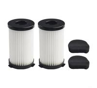 2 filtros de repuesto para aspiradoras clatronic BS 1306N y BS 1948 CB, filtro HEPA atrapa el polvo fino a partir de 0,3 y pelos de animales y para un aire limpio