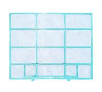 2 filtros de repuesto para unidades de aire acondicionado colgantes en interiores, diseñadas para adaptarse a aberturas de tamaño estándar sin modificaciones (34.5 x 27.5)