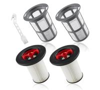 2 Filtros de Repuesto y Filtros de Aspiradora Compatibles para Bosch Aspiradoras Unlimited Gen2 Serie 8-Incluye Esponjas Protectoras del Motor & Cepillo de Limpieza-Repuesto para 12036642 y 12023349.