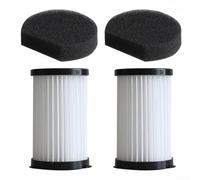 2 filtros eficaces para aspiradora de mano Cleanmaxx Cyclone PCP009E captura el polvo y