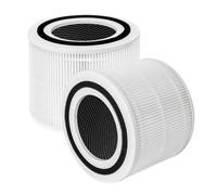 2 Filtros HEPA Auténticos De Repuesto Core 300-RF H13. Compatibles Con LEVOIT Core 300 Y Core 300S. Purificador De Aire Blanco.