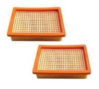 2 filtros HEPA para aspiradoras Kärcher MV4 MV5 MV6 WD4 WD5 WD6 aspiradoras planas filtros reemplazan 2.863-005.0/28630050